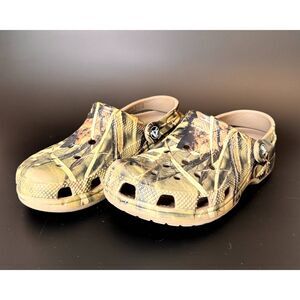 CROCS KIDS "REAL TREE" CLASSIC MOCCASINS CLOG JUNIOR US Sz J1 AGES 6-7
